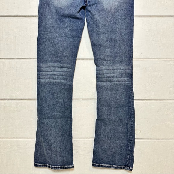 Miss Me Bootcut Medium Wash Jeans Sz28 Y2K Western Mid Rise - Picture 10 of 13